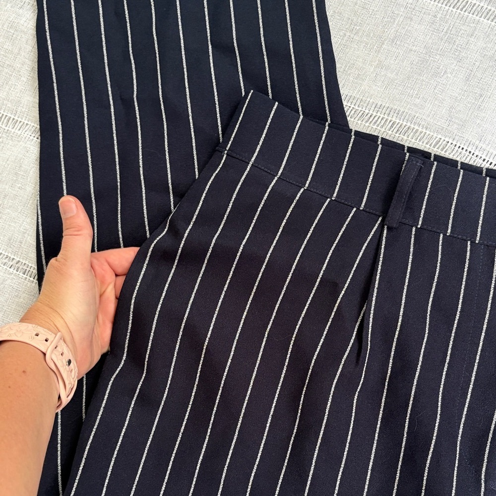 Nasty Gal As Line Goes Plus Pinstripe Trouser - Picture 6 of 12
